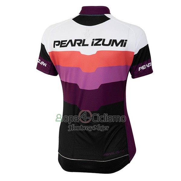 Pearl Izumi Ropa Ciclismo Culotte Corto 2016 Mujer Mangas Cortas Negro y Violeta